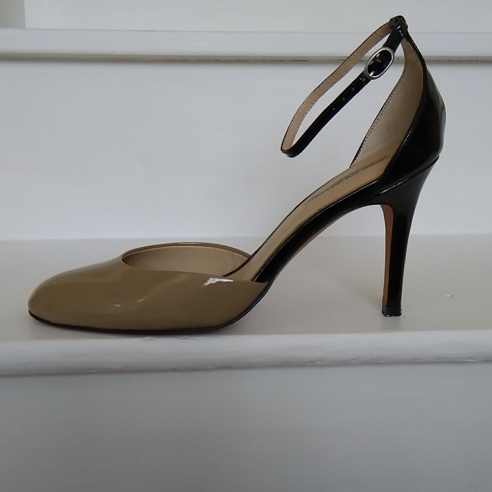 Charles David Color-Block Two Tone Ankle Strap He… - image 1